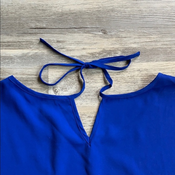 Women's Tommy Hilfiger Sheer Color Block Sleeveless Top Large - Picture 6 of 8